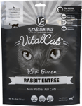 Vital Essentials Rabbit Patties Frozen Grain Free